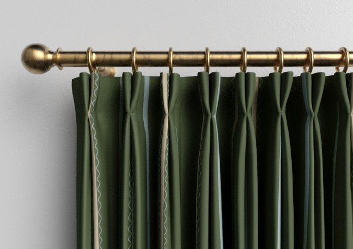 The British Stripe Co. Alfred, Chilterns No.1 - Made to Measure Curtains - Image 10